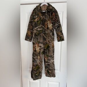 RedHead Silent-Hide Youth Camo Jumpsuit kid size large